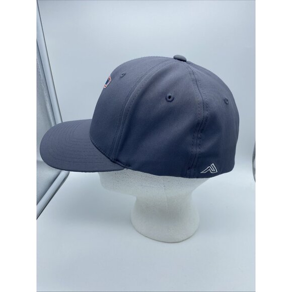 Yale Bulldogs Gray Cap Hat Flex-Fit S-M Stretch 476F NCAA Pacific Headwear - Picture 6 of 9